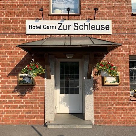Hotel Zur Schleuse Datteln Eksteriør bilde
