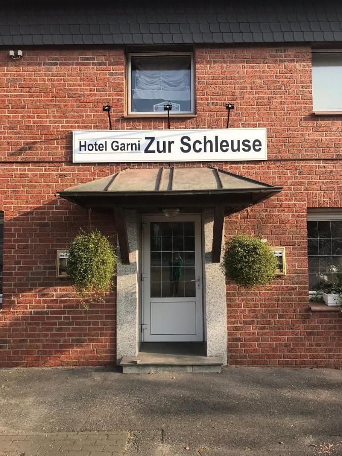 Hotel Zur Schleuse Datteln Eksteriør bilde